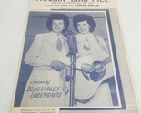 Mockin&#39; Bird Hill by Vaughn Horton Beaver Valley Sweetheards photo Sheet... - $6.98