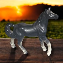 Vintage Porcelain Horse 1975 Imperial Black Horse Japan - $7.84