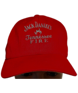 JACK DANIELS TENNESSEE FIRE RED Baseball Hat Cap FlexFit L/XL EUC - $18.85