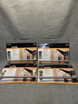 NEW Lot Of 4 Forma Over-The-Cabinet Towel Bar Brushed Stainless-Steel 9-... - $39.60