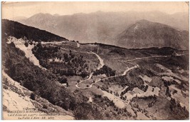 Antique 1919 Bagnères-de-Bigorre Pyrenees Postcard From World War One So... - $43.81