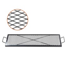 VEVOR X-Marks Fire Pit Grill Grate, Rectangle Cooking Grate, Heavy Duty Steel Ca - $1,695.57 MXN