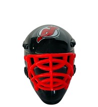 NHL Hockey Mini Goalie Face Mask Franklin Vending Machine vtg New Jersey Devils - £13.41 GBP