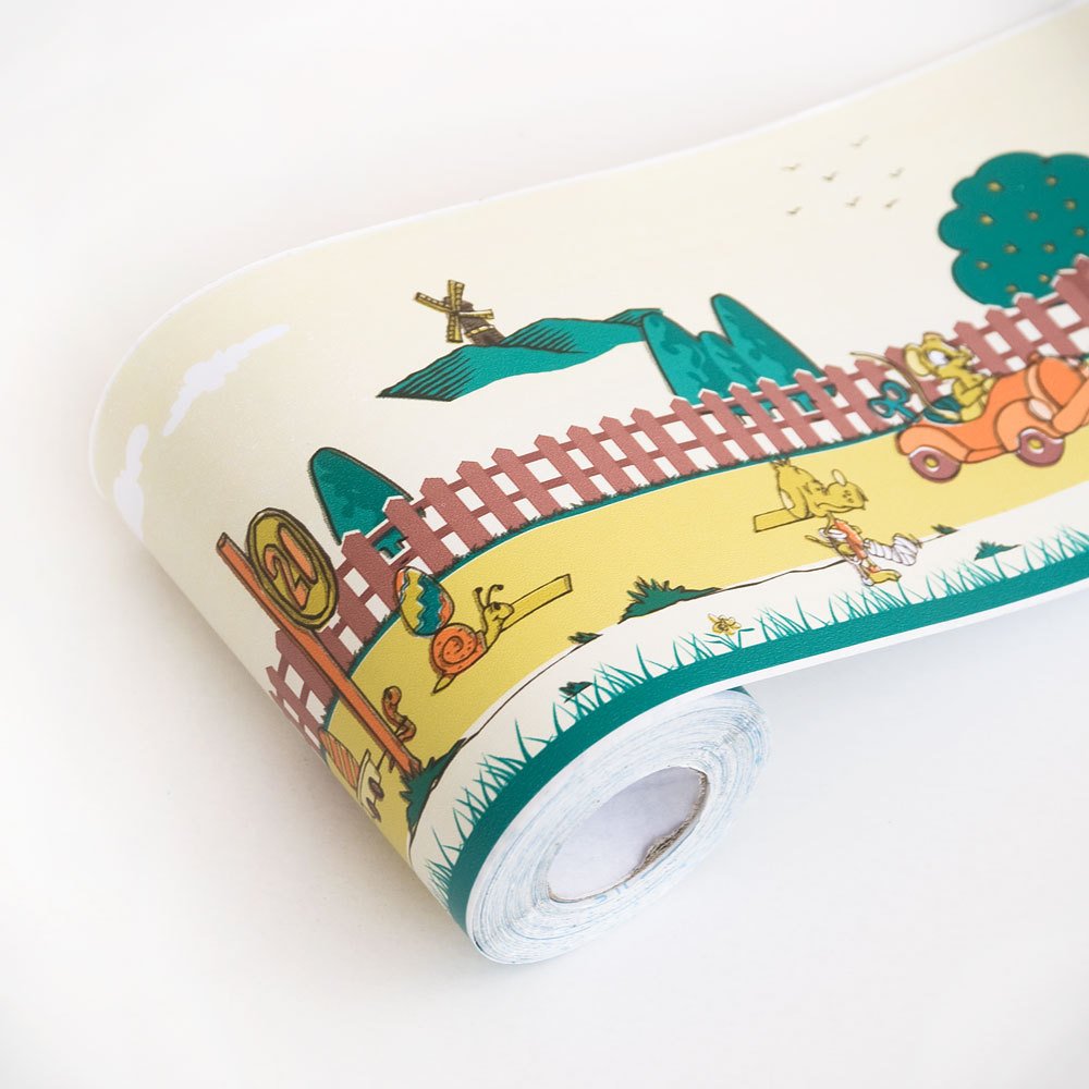Spring Outing - Self-Adhesive Wallpaper Borders(Roll)