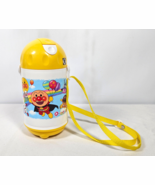 Anpanman Insulated Thermos Bottle with Lid Pop Up Straw Shoulder Strap U... - €12,95 EUR