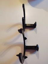 American Made Cowboy Hat &amp; Coat Rack made/w Real Horseshoes, Blacksmith Made - £27.69 GBP