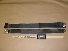 63 Pontiac Catalina 4 Dr Right Passenger Side Front Seat Belt Buckle & Receiver - $49.49