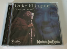 Duke Ellington Love You Madly New Factory Sealed CD Collectible Jazz Classics 8 - £7.52 GBP