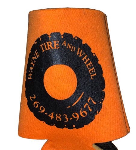 Wayne Tire And Wheel Michigan Promotional Can Insulator Koozie - $2.87