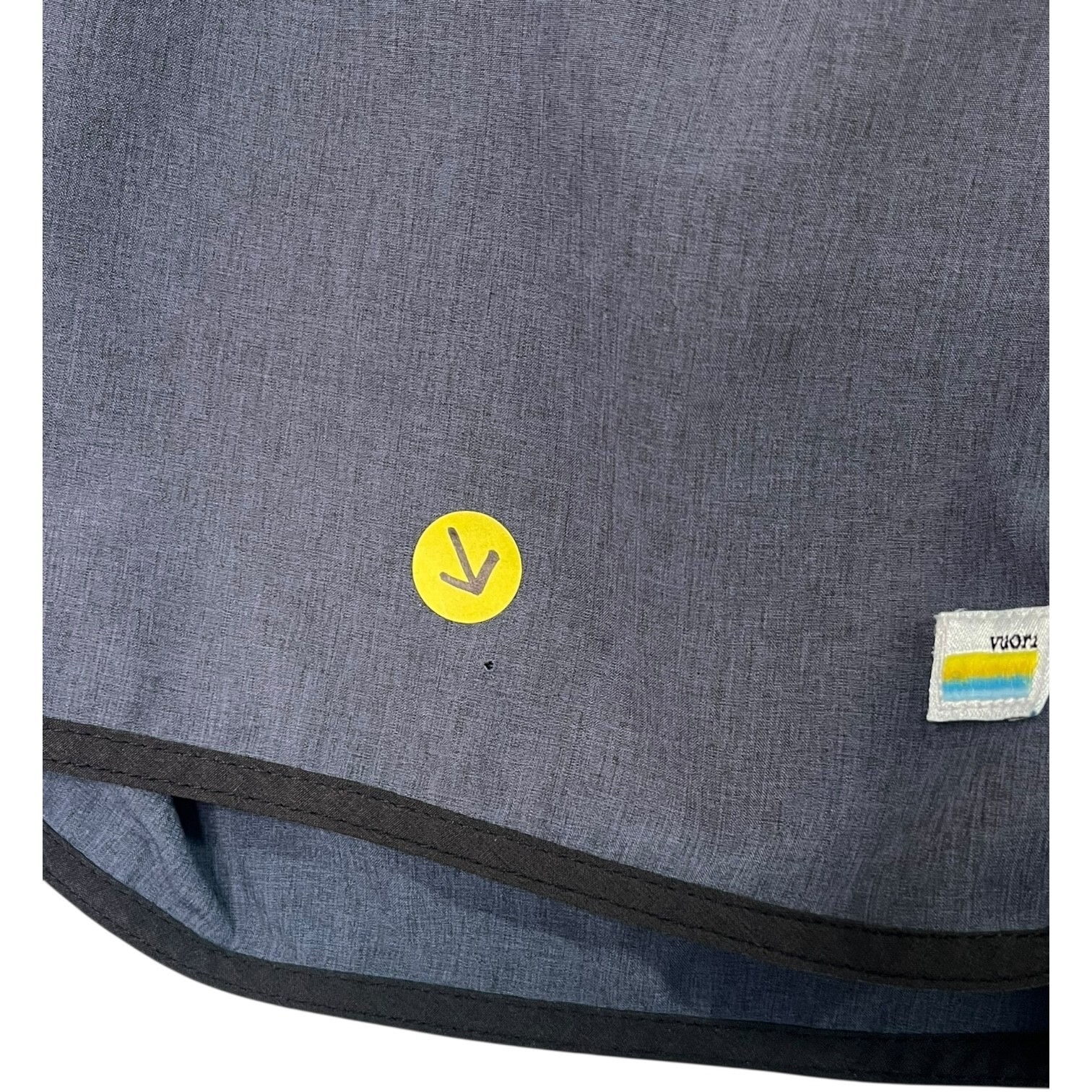 Vuori Banks Shorts Mens Small Gray Pull On Contrast Performance Outdoor Running Item image 5