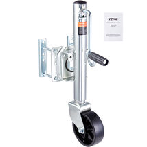 VEVOR Trailer Jack Boat Trailer Jack 32.8 in 1000 lbs with PP Wheel &amp; Ha... - $44.99