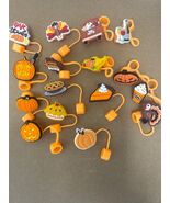 16 PCS Thanksgiving Silicone Straw Caps for Stanley Cup 10mm Design 4 - $178.97 MXN