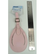 Travelon Pink Leather Luggage Tag - New - £4.67 GBP