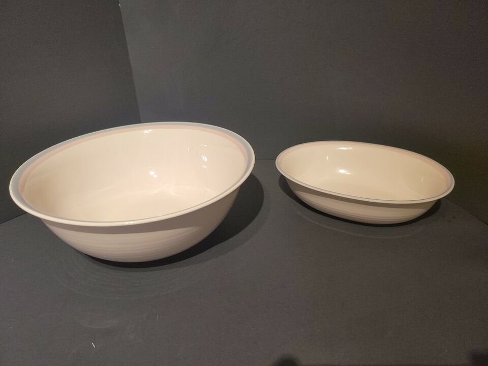 Pfaltzgraff Aura Large Stoneware Salad Serving Bowl and Casserole Dish - $37.40