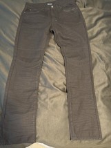 AKOO &quot;Big Oak Fit&quot; Black Denim Pants - Men&#39;s Size 34 - Moto Style Details - $25.64