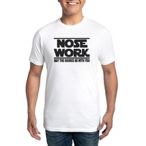 BARN HUNT NOSEWORK MAY THE SOURCE BE WITH YOU Men&#39;s Eco Sport T-Shirt - $45.00