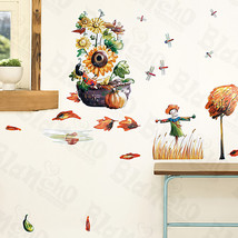 Leafy season - Wall Decals Stickers Appliques Home Decor - £5.08 GBP