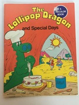 The Lollipop Dragon A Recolor Book Coloring Vintage 1980s Kids Airplane Travel - £9.61 GBP