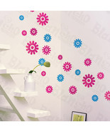 Joyful Round - Wall Decals Stickers Appliques Home Decor - £5.10 GBP