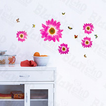 Delightful Petals - Wall Decals Stickers Appliques Home Decor - £5.20 GBP