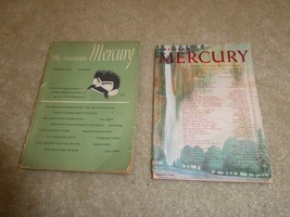 Lot of 2 Vintage 1949 1959 The American Mercury Magazines - £14.54 GBP