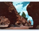 The Rocks at Hopewell New Brunswick NB Canada UNP Chrome Postcard M7 - £2.10 GBP