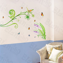 Green Branches - Large Wall Decals Stickers Appliques Home Decor - £6.40 GBP