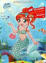 Jigsaw Board Puzzles  AR Glow Games Mermaid v3 - $9.85