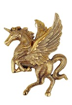 Handcrafted Wall Hanging Flying Horse(Unicorn) Decorative Showpiece 20 cm Metal - £23.73 GBP
