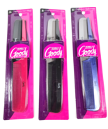 Lot of 3 Goody 8 1/4 Tail Combs 2 Pack, Assorted Colors (6 Combs Total) ... - £10.22 GBP