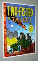 Original EC Comics Two-Fisted Tales 23 war army comic book poster pin-up... - £21.13 GBP