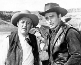 The Virginian TV series Lee J. Cobb as Henry Garth &amp; James Drury 24x36 Poster - $29.99