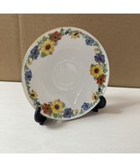 Royal Court Floral Saucer Plate Flowers - $29.12 CAD