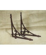 2 Shelf Brackets Corbels Wall Cast Iron Rustic Farmhouse 7 1/2&quot; X 6 1/4&quot;... - €20,53 EUR