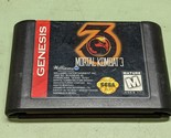 Mortal Kombat 3 Sega Genesis Cartridge Only - $9.95