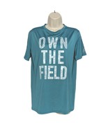 Reebok Own The Field Activewear Tee Shirt XL Teal Crew Neck Short Sleeve - €12,12 EUR