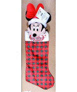 DISNEY MAGIC HOLIDAY GEMMY 4982007 19&quot; MINNIE MOUSE MUSICAL STOCKING - NEW! - £21.44 GBP