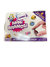 ZURU 5 Surprise Mini Brands Advent Calendar Series 3 Christmas 24 MINIS New - £62.57 GBP