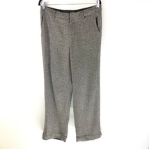 Soft Surroundings Womens Dress Pants Tweed Pockets Wide Leg Gray Size 8 - £18.86 GBP
