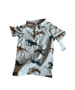 Carter&#39;s Kids dinosaur polo shirt 5 NWT 100% cotton Cute - $10.32