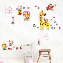 Animal Friends-4 - Wall Decals Stickers Appliques Home Decor - £5.20 GBP