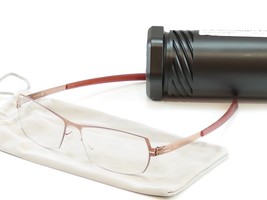 IC! Berlin Eyeglasses Frame Silvia Copper Stainless Steel Germany Made 53-15-135 - $186.92