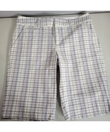 Banana Republic Womens Shorts Size 6 Multicolor Striped Pattern Bermuda - $14.99