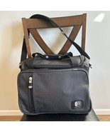 Kenneth Cole Reaction Canvas Carry-on Weekend Bag Shoulder Black Expandable - €21,55 EUR