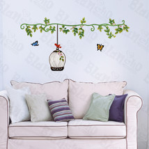 Sping Comes - Hemu Wall Decals Stickers Appliques Home Decor 12.6 BY 23.6 Inches - £5.18 GBP