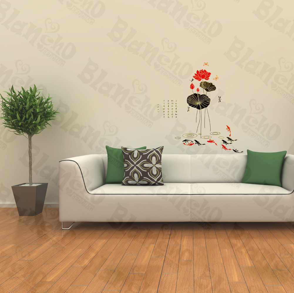 Lotus Just Buds - Wall Decals Stickers Appliques Home D?cor