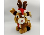Vtg Rudolph the Red-Nosed Reindeer Musical Plush Stuffed Toy Christmas 14&quot; - $38.49