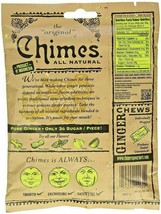 Chimes All The Original Ginger Chews 5 Oz Bag - £7.68 GBP
