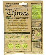 Chimes All The Original GINGER CHEWS 5 oz Bag - $186.26 MXN
