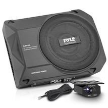 PyleUsa 10-Inch Low-Profile Amplified Subwoofer System - 900 Watt Compac... - £170.25 GBP